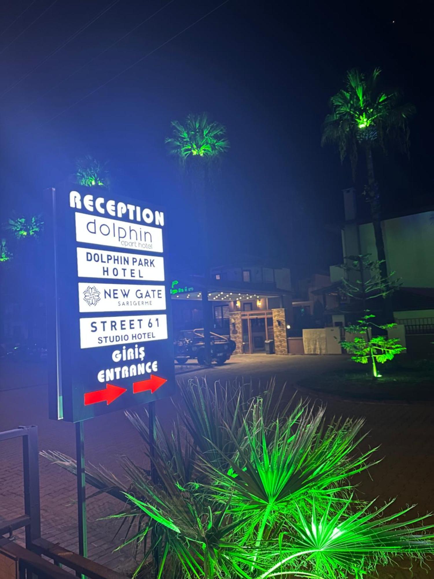 Dolphin Apart Hotel Sarıgerme Dış mekan fotoğraf